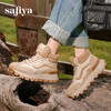 预售10天发|Safiya/索菲娅2024秋冬加绒加厚复古休闲高帮轻便保暖时尚休闲鞋 SF44112065 商品缩略图5
