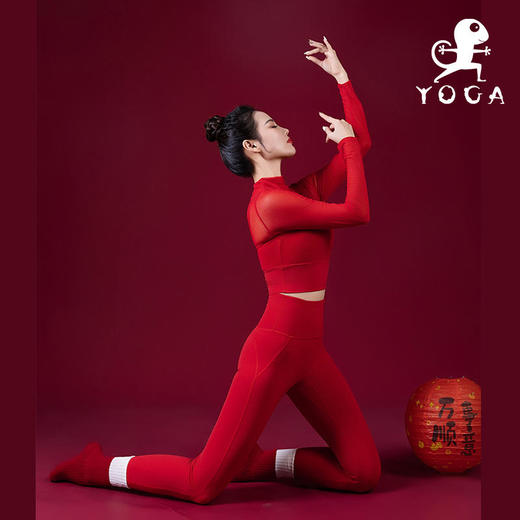 【现货秒发】壁虎瑜伽【2411KZ313】裸感高弹瑜伽裤 商品图3