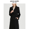 皮尔卡丹女装毛呢外套简约知性修身黑色通勤双排扣长款C44CL74B0
 商品缩略图3