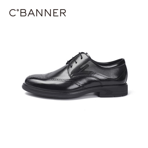 千百度男鞋正装皮鞋男士休闲商务皮鞋A25121691 商品图6