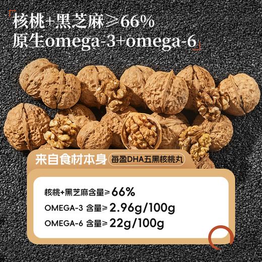 【品牌分销专属】每盈_ DHA 五黑核桃丸/405g 商品图2