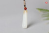 和田糖白玉竹节吊坠 配精美挂绳 商品缩略图1