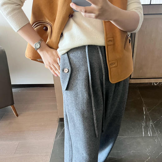 25特价 2411504   超厚 超厚 灰色长裤 商品图2