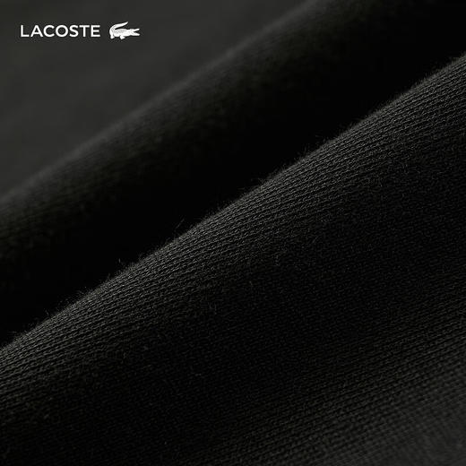Lacoste法国鳄鱼男装新款套头纯色简约休闲抽绳连帽卫衣SH1643-98 商品图11