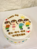 #祝福语系列 #手绘蛋糕 #闺蜜蛋糕 #姐妹蛋糕  #一起吃一起胖一起可爱到膨胀 #搞怪蛋糕 忌廉蛋糕（默认自提，收费配送请联系客服） 商品缩略图0