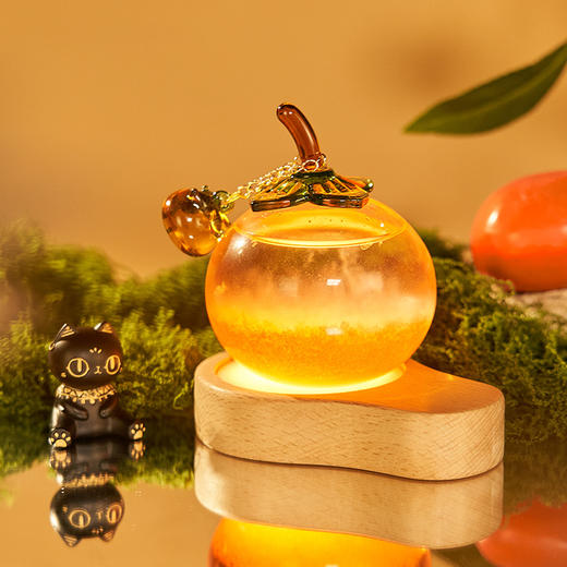 大英博物馆 盖亚·安德森猫和她的朋友们系列 柿柿如意巴斯特猫风暴瓶摆件 商品图2