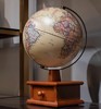 8英寸（20cm）有灯仿古宝盒地球仪（中英文版） 商品缩略图1