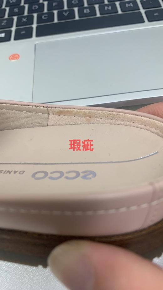 爱步Ecco 牛皮尖头穆勒鞋 时尚流苏外穿半拖鞋女269483 26948301118 【微瑕请看实拍图，介意慎拍】 商品图7