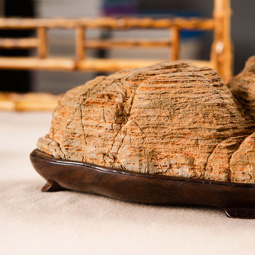 灵璧石千层远山文房赏石 商品图9