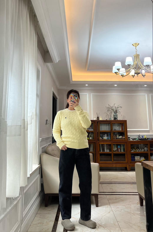 118-6 告别精致土 tr松弛慵懒 九分加绒裤 我穿29码长度如图 商品图14