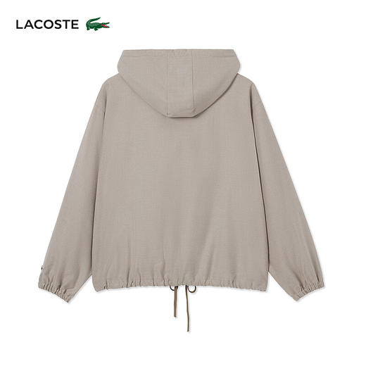 Lacoste法国鳄鱼女装新款时尚休闲半拉链连帽套头衫CF4188-10 商品图2