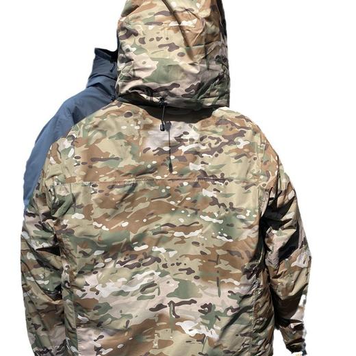 军鸟轻奢款!线下1W! 抗寒-30! 2024新款90白鸭绒防风防水保暖机能羽绒服男款 商品图4