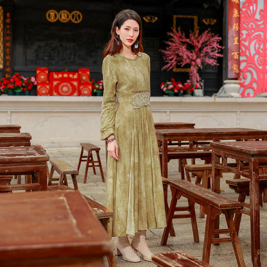 云岫连衣裙 |新中式设计 | 现货加急发 商品图2