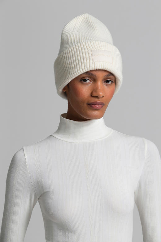 Cordova - Cordova Beanie - Alabaster - 女装 - 毛线帽 - 白色 商品图0