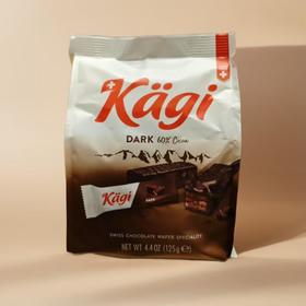 瑞士卡奇迷你黑巧克力威化饼干 125g/袋