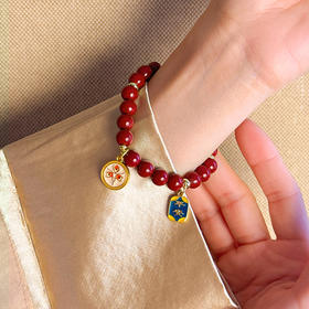 喜庆优雅 | BAOFANDI宝梵迪·蛇年朱砂手串