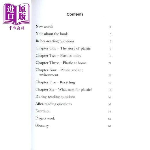 预售 【中商原版】企鹅阅读分级指导1级 塑料 Penguin Readers Level 1 Plastic (ELT Graded Reader) 英文原版进口 分级阅读读物 商品图2