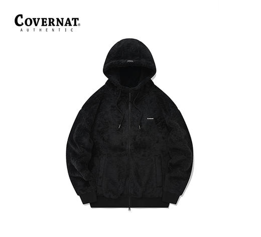 Covernat羊羔绒外套秋冬连帽保暖夹克CO2203JK04 商品图6