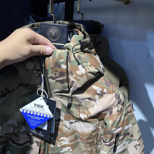 军鸟轻奢款!线下1W! 抗寒-30! 2024新款90白鸭绒防风防水保暖机能羽绒服男款 商品图2