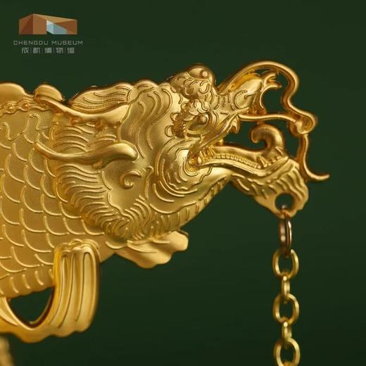 成都博物馆 鱼跃龙门金属立体冰箱贴 助考上岸博物馆文创纪念品 商品图2