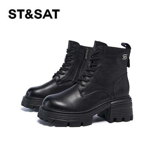【绒里可选】星期六休闲户外百搭马丁靴SSC4116N0B/SSC4118N0B 商品图4