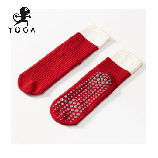 【现货秒发】壁虎瑜伽【2411WZ315】防滑鸿运瑜伽袜 商品图6