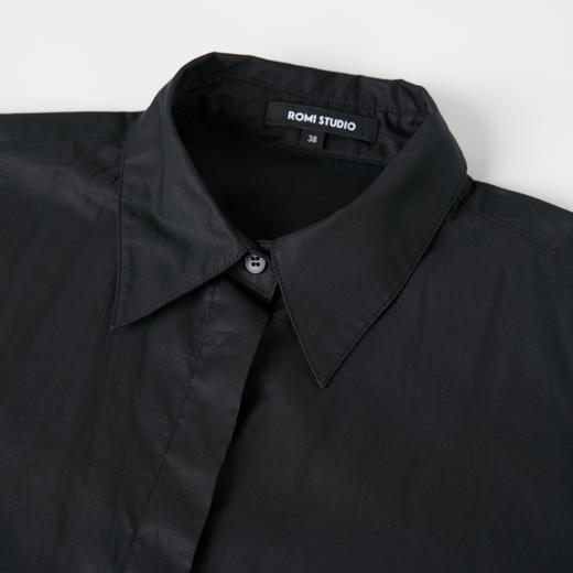 ROMI STUDIO万元高定私服 ~ 质感满满宽松廓版翻领长袖衬衣 T2476 商品图1