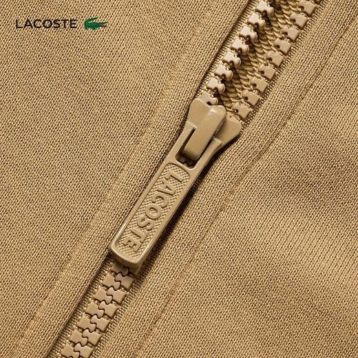 Lacoste法国鳄鱼男装新款纯色简约休闲开衫连帽卫衣外套SH1642-98 商品图12