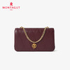 法国梦特娇秋冬精致羊皮链条单肩包斜挎包 商品缩略图0