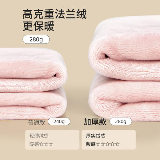 都市丽人秋冬睡衣长袖长裤法兰绒家居服2H32H6 商品图3