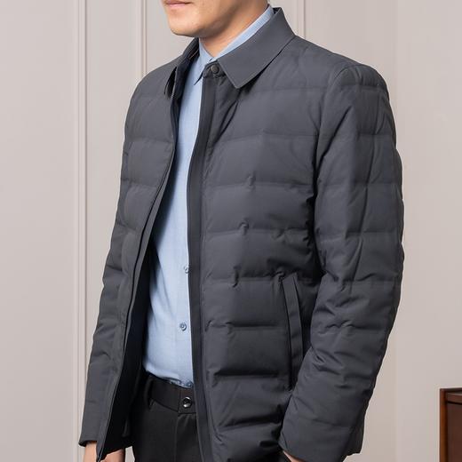 疯抢中！！建议拍大一码!【香港CROCODILE鳄鱼恤】90白鸭绒羽绒服/立领/翻领夹克 休闲商务时尚百搭 商品图8