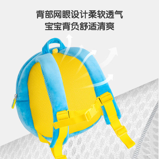 宝宝巴士背包毛绒双肩包1-3岁 奇奇双肩背包 奇奇书包 商品图4
