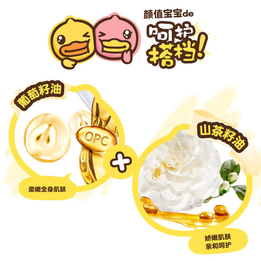 B.Duck Baby小黄鸭安护沐浴露500g 商品图5