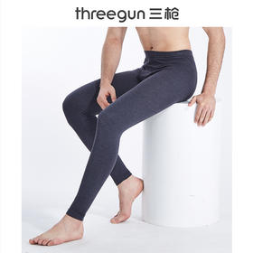 Threegun三枪 【维耐寒】薄加暖男士打底裤长裤保暖秋裤-60809B211