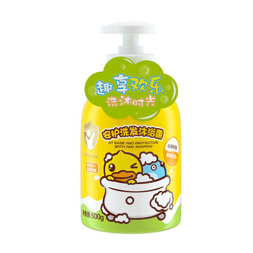 B.Duck Baby小黄鸭安护洗发沐浴露500g 商品图4