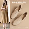 ZHR则则复古简雅中口单鞋女鞋2024新款简约纯色舒适百搭鞋子通勤 商品缩略图1