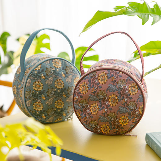 莫里斯化妆包女便携式大容量手提包小拎包收纳包轻奢高级感新款 商品图0