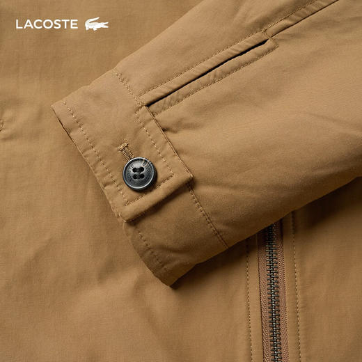 Lacoste法国鳄鱼男装新款时尚百搭休闲拉链立领棉服外套BH0684-98 商品图11