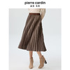 皮尔卡丹女装半身裙咖色中长款A字裙宽松显瘦百褶裙P3436S3988K0
 商品缩略图1