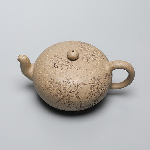 国高工何觅出品原矿一粒珠老段泥紫砂壶 商品图3