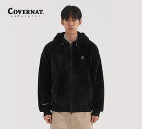 【韩国潮牌】Covernat羊羔绒外套秋冬连帽保暖夹克CO2203JK04