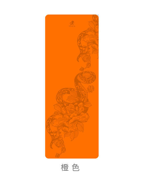 壁虎瑜伽【灵蛇献瑞】天然橡胶瑜伽垫【七十二小时发货】 商品图2