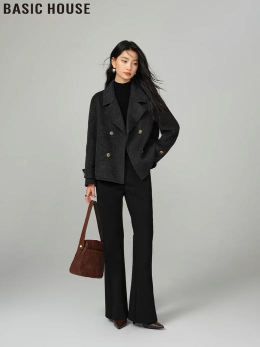 澳毛短款大衣 商品图1