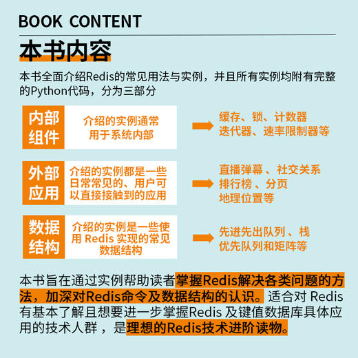 Redis应用实例 Redis设计与实现Redis高手心法大数据科学数据库管理计算机数据库书籍 商品图2