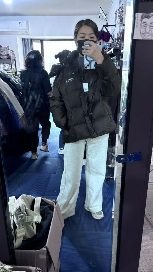 【捡漏 又要抢光了】可儿自留3色 特长款 Lulu Scuba 微绒阔腿裤 适合长腿MM 商品图10