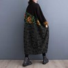 雀说 秋冬时尚潮流拼接宽松大码风衣外套女4ZF-8050 商品缩略图3