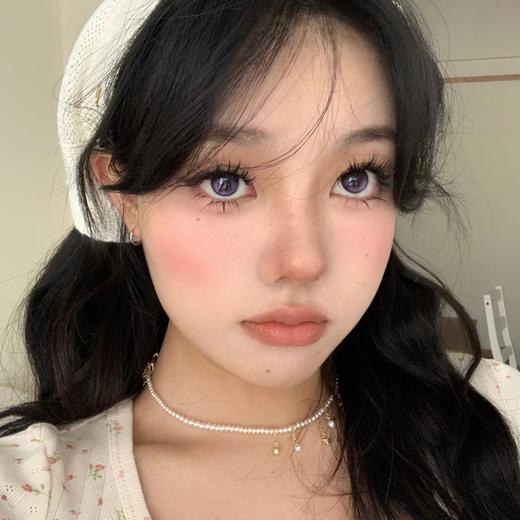 Bunnyshiny 一滴泪/一粒星/虞美人/雾月亮  年抛 14.0mm 蓝黑棕紫 商品图3