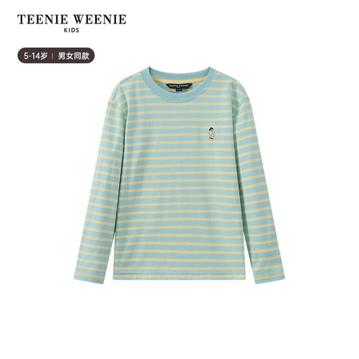 TeenieWeenie Kids小熊童装男女童休闲条纹长袖纯棉T恤TKLS256382H 商品图4