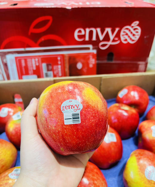 美国爱妃Envy🍎苹果——“Envy”让人嫉妒的苹果，不仅有高颜值，口感同样清脆香甜，女神的最爱 商品图0