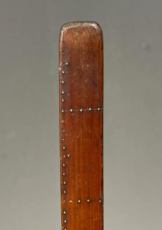 竹雕镶银布庄量尺，顺丰包邮 商品图0